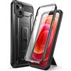 SUPCASE Unicorn Beetle Pro Series Custodia per iPhone 13 Mini (versione 2021) 5,4 pollici, protezione per schermo integrata Custodia robusta per tutto il corpo (nero)