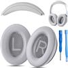 AHG Accessory House Global Cuscinetti auricolari di ricambio AHG QC35 / QC35 ii e imbottitura per fascia QC35 / QC35 ii Fodera per cuscino. Compatibile con le cuffie Bose QuietComfort 35 / QuietComfor