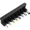 ELFJMZP Adattatore DC 8 in 1 90 gradi ad angolo retto DC5521 a 6.04.4/6.33.0/5.5 x 2.5 mm per router Laptop DIY elettronica