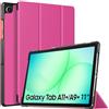 TiMOVO Cover per Samsung Galaxy Tab A11+ Plus/A9+ Plus 11 Pollici (2025/2023), Custodia Protettiva Leggera e Sottile con Cover Rigida, Auto Sveglia/Sonno, Rosso Begonia