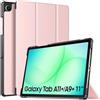 TiMOVO Cover per Samsung Galaxy Tab A11+ Plus/A9+ Plus 11 Pollici (2025/2023), Custodia Protettiva Leggera e Sottile con Cover Rigida, Auto Sveglia/Sonno, Rosa