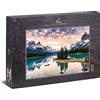 Ulmer Puzzleschmiede - Puzzle Solitudine - il paesaggio solitario al lago Maligne nel parco nazionale di Jasper in Canada