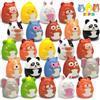 BILLMOSS 24 pezzi Squishies Giocattoli per Bambini Anti Stress Fidget Squishy, Goodie Bags Fillers per Compleanno Bambini Bomboniere