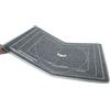 TELY Tavola per puzzle pieghevole, robusta in feltro duro, superficie antiscivolo, portatile e leggera, adatta fino a 1000 pezzi, tappetino puzzle grigio per tavolo, grembo o supporto puzzle (grigio)