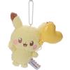 Pokepeace Pokemon PokePeace Mellow Heart Pikachu Peluche Portachiavi Catena a Palla 5,9"H