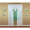 Today's Curtain Emelia - Pannello in voile originale, 228,6 cm, bianco, 152,4 cm di larghezza x 228,6 cm di lunghezza