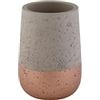 Axentia 131026, Porta spazzolini, Grigio/Oro Rosa