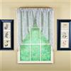 Today's Curtain, Willow Faux Linen Print Swag 96,5 cm, grigio, 142,2 cm L x 96,5 cm L
