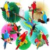 HENJUNU 15 PCS Decorazioni Festa Hawaiana Kit Con Pappagallo Tropicale Addobbi Per Festa In Piscina Giardino Matrimonio