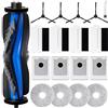Heykewi Kit di accessori di ricambio per ECOVACS DEEBOT MINI Robot Aspirapolvere, 1 spazzola principale, 6 spazzole laterali, 4 filtri, 4 panni, 2 sacchetti per la polvere, 1 spazzola per la pulizia