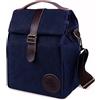 ASEBBO Asebo Borsa Termica Porta Pranzo 10 Litri, Lunch Bag Grande Uomo Donna, Scatola da Pranzo in Tela cerata Borsa Frigo, Borsa Porta Pranzo da Ufficio, Borsa Cibo Lavoro, Picnic (BLU)