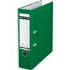 Leitz Raccoglitore con Meccanismo a Leva 180° in Plastica, Formato Commerciale Dorso 8.2 cm, Verde, 10105055
