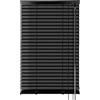 S SIENOC Persiana veneziana in alluminio nero, larghezza 110 x altezza 160 cm, senza foratura, con clip di serraggio
