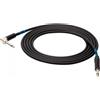 SOUND STATION QUALITY (SSQ) Cavo audio SSQ JMPJMK1 ad angolo di 90 gradi/Jack mono M/M 1m/Nero [SS-1439]
