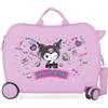 Kuromi Sanrio Kuromi Retro Pop Viola Valigia per Bambini 50x38x20 cm Rigido ABS Lucchetto a Combinazione Laterale 34L 2.1kg 2 Wheels