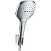 hansgrohe Raindance Select E Set supporto doccia 120 3 getti con flessibile doccia 160 cm, cromo, 26720000
