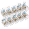 Aigostar Morsetti elettrici a cappuccio 10mm unipolare Confezione 10pz Aigostar