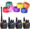 Baofeng Anello in gomma per antenna radio bidirezionale, compatibile con walkie talkie H-777, RT22, RT21, Baofeng, BF-888S, BF-T20, UV-5R, UV-5RH, anello in gomma per identificare e classificare