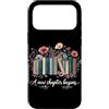 Wildflower Book Nerd Graphic Reading Ent Custodia per iPhone 17 Pro Max Inizia un nuovo capitolo Libri floreali che leggono lettori amanti