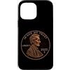 Lucky One Cent Design Custodia per iPhone 13 Pro Max 1 centesimo Lincoln 2025