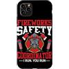 Fireworks Safety Coordinator I Run You F Custodia per iPhone 11 Pro Max Coordinatore della sicurezza dei fuochi d'artificio I Run, You Run