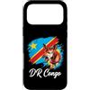 Congo Jersey Souvenir Gifts Men Women Ki Custodia per iPhone 17 Pro Max Bandiera nazionale RD Congo Okapi
