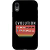 Retro Gamer Evolution Gifts Custodia per iPhone XR Controller di gioco retrò Evolution 80s 90s Gamer
