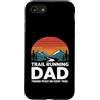 Running Father Mountain Sunset Nature Custodia per iPhone SE (2020) / 7/8 Trail Running Papà Trovare Pace Su Ogni Sentiero