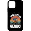 Tutoringad Tutor Teacher Homeschool Stud Custodia per iPhone 12 mini Tutoringad una lezione di distanza dall'apprendimento del tutor geniale