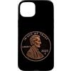 Lucky One Cent Design Custodia per iPhone 15 Plus 1 centesimo Lincoln 2025
