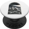 Guided By Faith Bible Verse Co Faro cristiano Faro acque profonde Oceano PopSockets PopGrip Adesivo