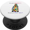 Autism Awareness Month Family Mom Dad Ki Consapevolezza dell'autismo Uomini Donne Ragazzi Ragazze Bambini Supporto Autistico PopSockets PopGrip Adesivo