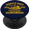 Jeff Hobrath Midrats Diner - Divertente design umoristico marinaro PopSockets PopGrip Adesivo