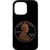 Lucky One Cent Design Custodia per iPhone 14 Pro Max 1 centesimo Lincoln 2025