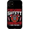 Fireworks Safety Coordinator I Run You F Custodia per iPhone 11 Coordinatore della sicurezza dei fuochi d'artificio I Run, You Run