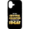 Crystal Collector Costumes And Gifts Custodia per iPhone 17 Crystal Collector IDGAF Rock Hound Rare Crystals Collection