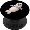 Duct Tape Animal Vibes Divertente Baby Seal nastro adesivo Meme Cute Kawaii Animal PopSockets PopGrip Adesivo