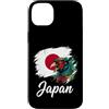 Japan Jersey Souvenir Gifts Men Women Ki Custodia per iPhone 14 Plus Bandiera nazionale del fagiano verde del Giappone