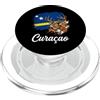 Curacao Jersey Souvenir Gifts Men Women Bandiera nazionale dei cervi dalla coda bianca di Curacao PopSockets PopGrip per MagSafe