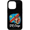 Congo Jersey Souvenir Gifts Men Women Ki Custodia per iPhone 13 Pro Bandiera nazionale RD Congo Okapi