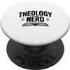Fraxoweb Teologia Nerd Humor per pensatori fedeli PopSockets PopGrip Adesivo