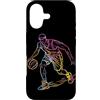 Magliette de Fan della pallacanestro per Custodia per iPhone 17 Disegno di una linea di pallacanestro