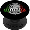 Summer Mexican Couples Matching Family M Sonora México Souvenir Chingon Mexican Pride Vacation PopSockets PopGrip Adesivo