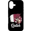 Qatar Jersey Souvenir Gifts Men Women Ki Custodia per iPhone 17 Bandiera nazionale dell'orice araba del Qatar