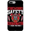 Fireworks Safety Coordinator I Run You F Custodia per iPhone 7 Plus/8 Plus Coordinatore della sicurezza dei fuochi d'artificio I Run, You Run