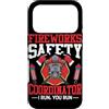 Fireworks Safety Coordinator I Run You F Custodia per iPhone 17 Pro Coordinatore della sicurezza dei fuochi d'artificio I Run, You Run