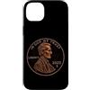 Lucky One Cent Design Custodia per iPhone 14 Plus 1 centesimo Lincoln 2025