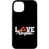 US States United States USA Country Amer Custodia per iPhone 13 Virginia Love USA America Stato