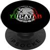 Summer Mexican Couples Matching Family M Yucatán México Souvenir Chingon Mexican Pride Vacation PopSockets PopGrip Adesivo