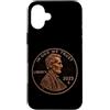 Lucky One Cent Design Custodia per iPhone 16 Plus 1 centesimo Lincoln 2025